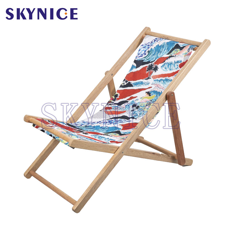 Chaise longue pieghevole in legno a basso prezzo